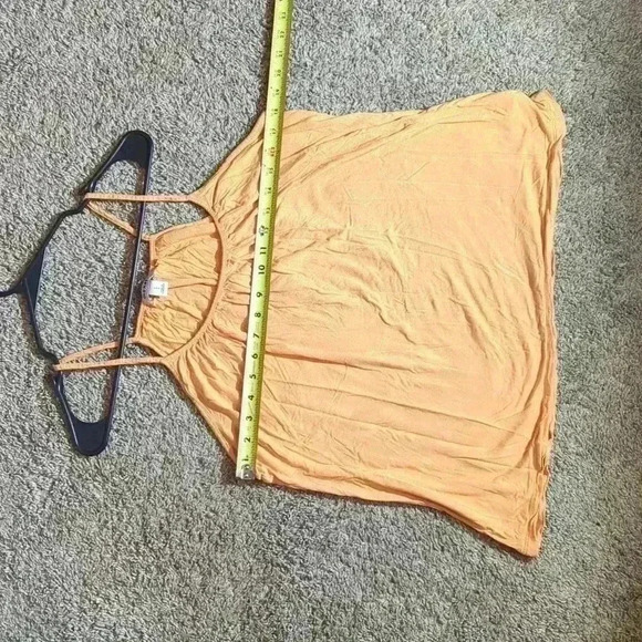 Old Navy tank top, orange, size large - Picture 6 of 6